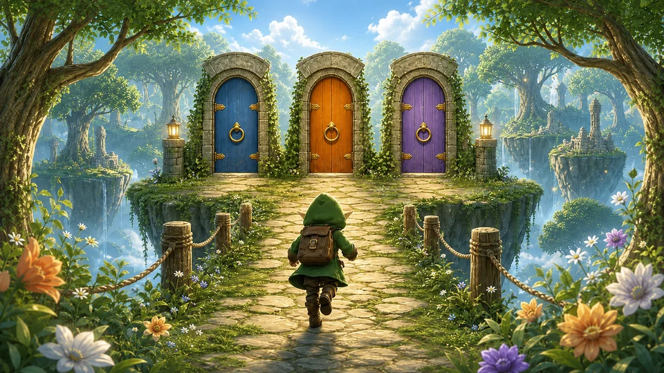 Doorbound vocabulary game cover in LingoUnify